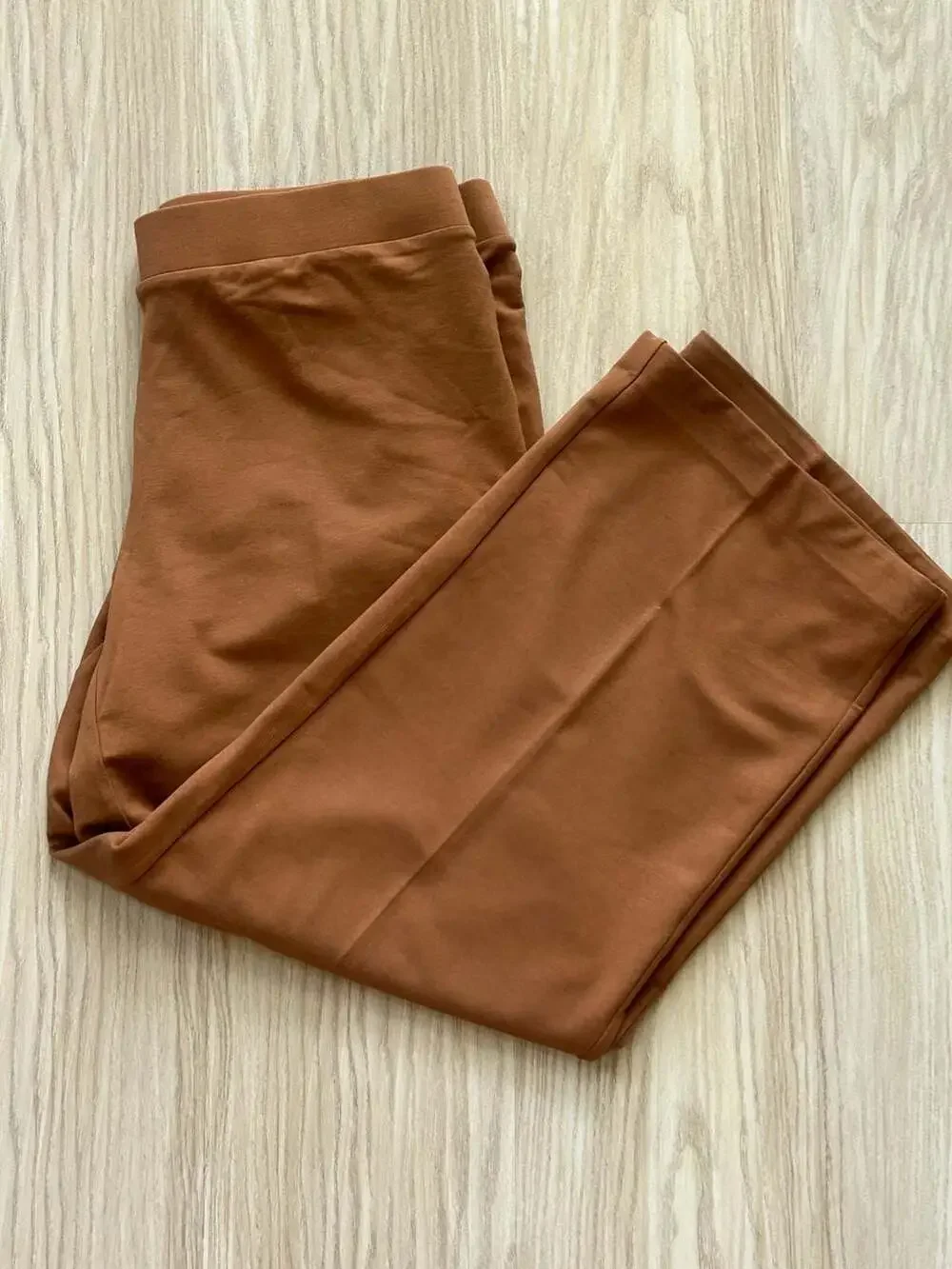Pure Jill Affinity French Terry Pull-On Wide-Leg Petite Pants